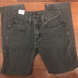 Levi Strauss 511 Blk denim jeans. Size 14 regular